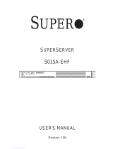 SUPER MICRO Computer 5015A-EHF User manual