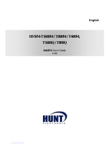 Hunt Electronic HVRM-T400M Install & User's Manual