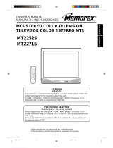 Memorex MT2252S MT2271S User manual