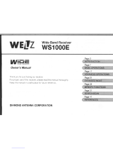 WELZ WS1000E Owner's manual