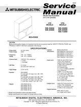 Mitsubishi WS-73909 User manual