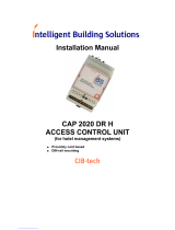 Intelligent Building Solutions CAP 2020 DR H Installation guide