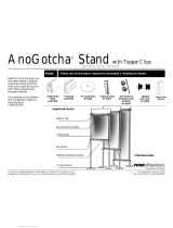 ROSE DISPLAYS ANOGOTCHA STAND WITH TOPPER Instruction Sheet