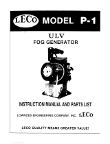 leco P-1 Instruction Manual And Parts List