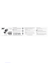 H2O Audio X-1 User manual