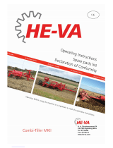 HE-VA Combi-Tiller MKII Operating Instructions Manual