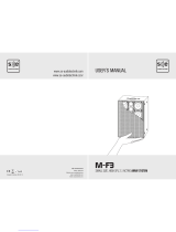 SE Audiotechnik M-F3 User manual