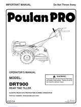 Poulan DRT900 User manual