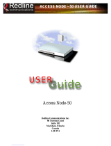 REDLINE Access Node-50 User manual