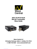 Wave Central AXIS TX PICO PLUS User guide