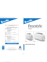 Breville Freestyle BT905 Operating instructions