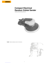 Mirka Compact Electrical Random Orbital Sander Operator Maintenance And Service Instruction