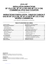 Jenn-Air JGCP430 Installation Instructions Manual