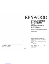 Kenwood KTS-MP400MR - Radio / CD User manual