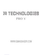 IQ Technologies PRO V User manual