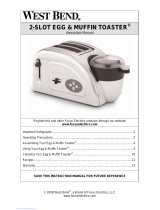 Back to Basics 2-SLOT EGG & MUFFIN User manual