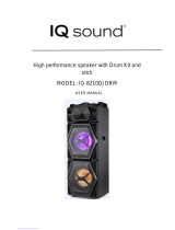 IQ sound IQ-8210DJDRM User manual