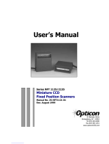Opticon NFT 1125 User manual