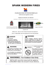 Spark Modern Fires SS-48P Owner's Operation And Installation Manual