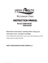 high pointe EM044K9E User manual