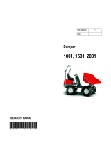 Neuson Dumper 1001 User manual