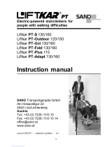 Liftkar PT-Outdoor 150 User manual