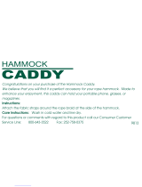 Hatteras Hammocks Caddy User manual