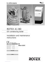 Rotex A1 BO Installation And Maintenance Instructions Manual