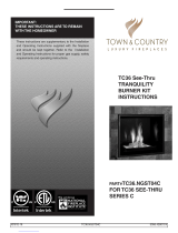 Town & Country Fireplaces TC36.NGST04C Instructions Manual