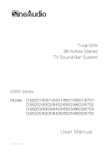 Sine Audio DS6201 User manual