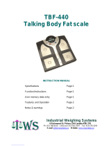 Industrial Weighing Systems TBF-440 User manual