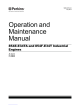 Perkins 854E-E34TA Operation and Maintenance Manual