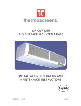 Thermoscreens PHV1500W V Installation & Operation Manual