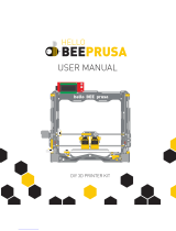 Hello Bee Prusa DIY 3D PRINTER KIT User manual