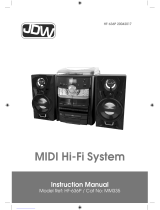JDW HF-636P User manual