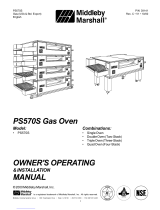 Middleby Marshall PS570S User manual