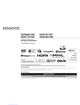 Kenwood DDX7701HD User manual
