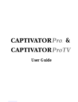 VideoLogic CaptivatorPro User manual