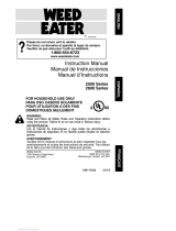 Weed Eater 530163993 User manual