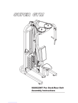 Super Gym’s SG8022MT Assembly Instructions Manual