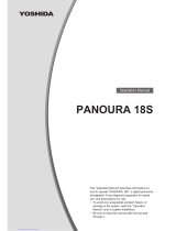 YOSHIDA PANOURA 18S Operating instructions