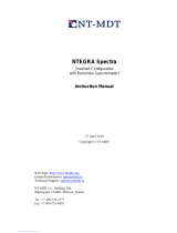 NT-MDT NTEGRA Spectra User manual