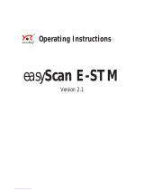 Nanosurf easyScan E-STM Operating Instructions Manual
