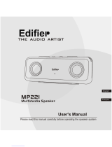 EDIFIER MP221 User manual
