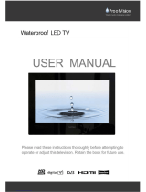 ProofVision 24 inch Waterproof TV User manual