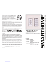 Smarthome KeypadLinc 12064W Quick Referenc Manual