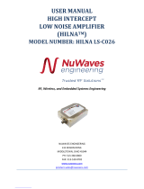 NuWaves HILNA LS-C026 User manual