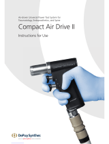 Synthes ComPact Air Drive II Instructions For Use Manual
