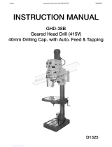 MachineryHouse D1325 User manual