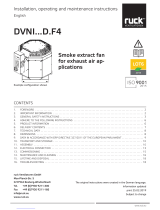 Ruck Ventilatoren DVNI 450 D4 F4 30 Installation, Operation And Maintenance Instructions